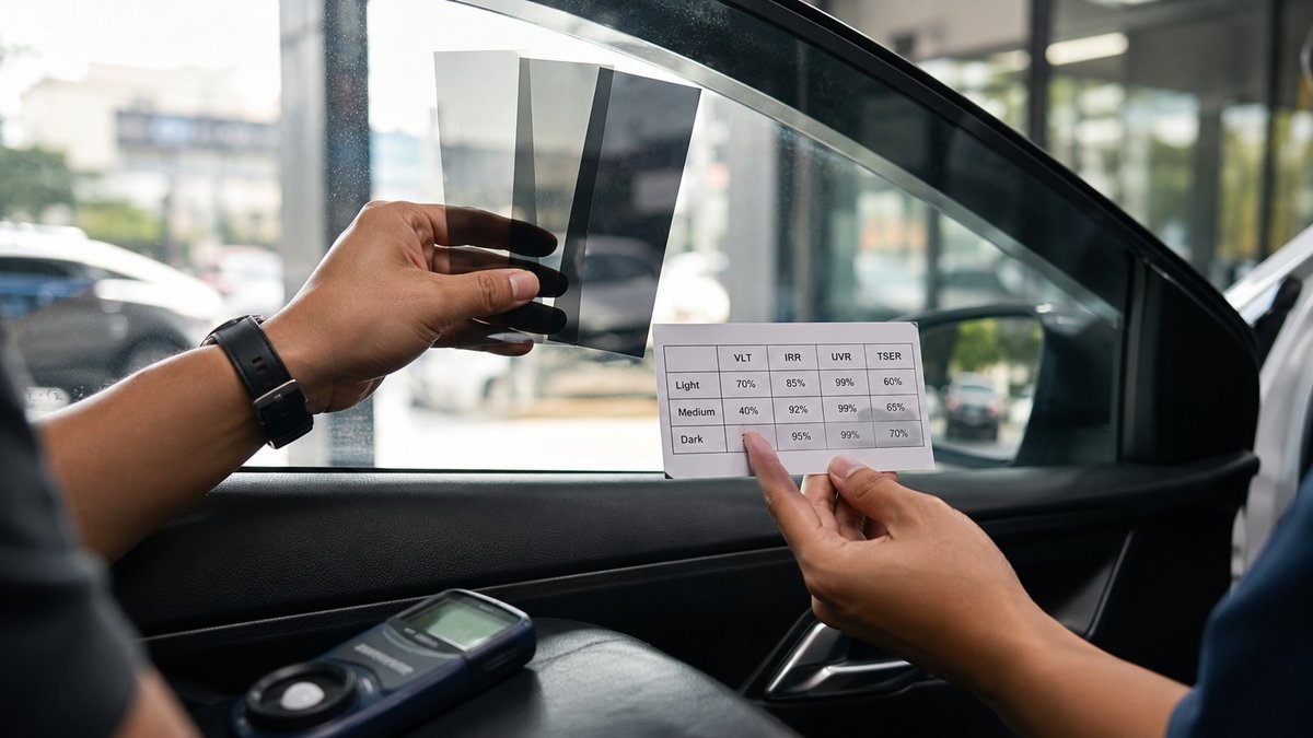 thông số phim cách nhiệt ô tô