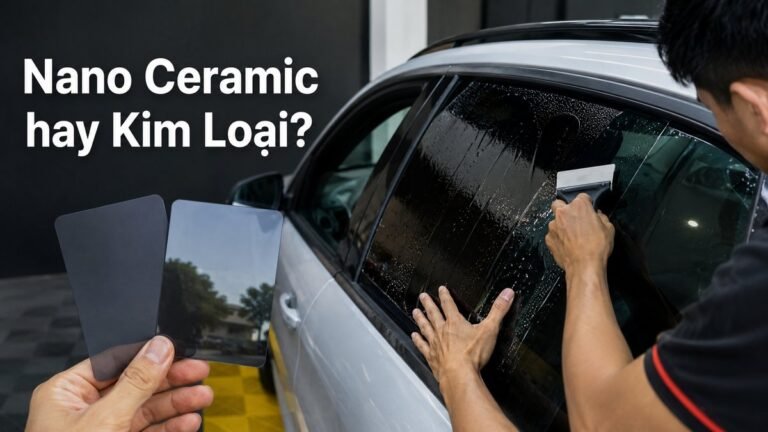 So Sánh Phim Nano Ceramic Và Phim Kim Loại: Nên Chọn Loại Nào?