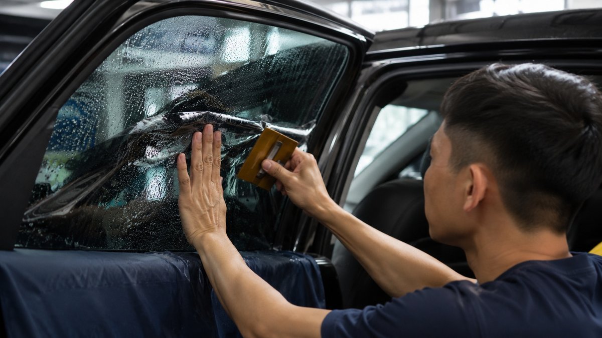 dán phim cách nhiệt ô tô mất bao lâu