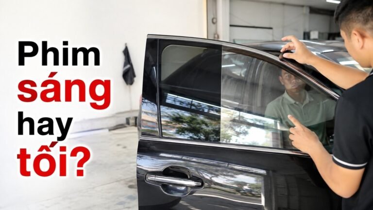 Nên Chọn Phim Cách Nhiệt Sáng Hay Tối Cho Ô Tô?