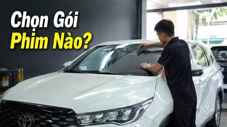 Dán Phim Cách Nhiệt Toyota Innova Cross Nên Chọn Gói Nào?