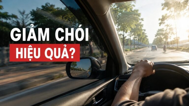 Phim Cách Nhiệt Chống Chói Ô Tô Có Hiệu Quả Không?