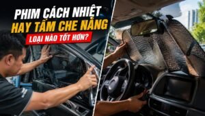phim cách nhiệt và tấm che nắng ô tô